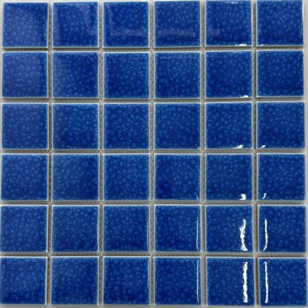 Gạch Mosaic Gốm Men Rạn 2 Lớp Xanh Biển 1301