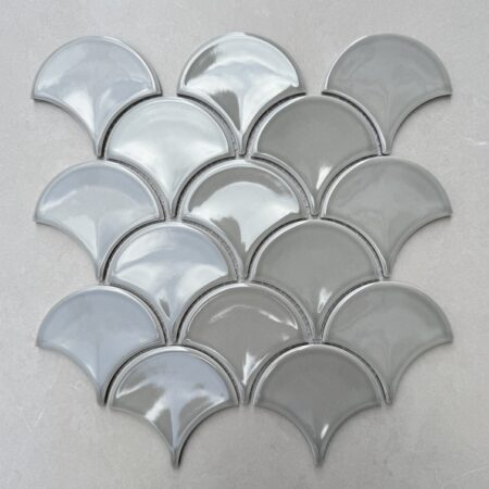Gạch Mosaic Vảy Cá Bóng MHF 87
