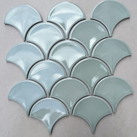Gạch Mosaic Vảy Cá Bóng MHF 05