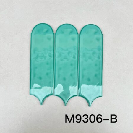 Gạch Thẻ Lông Vũ Màu Xanh lá M9306-B